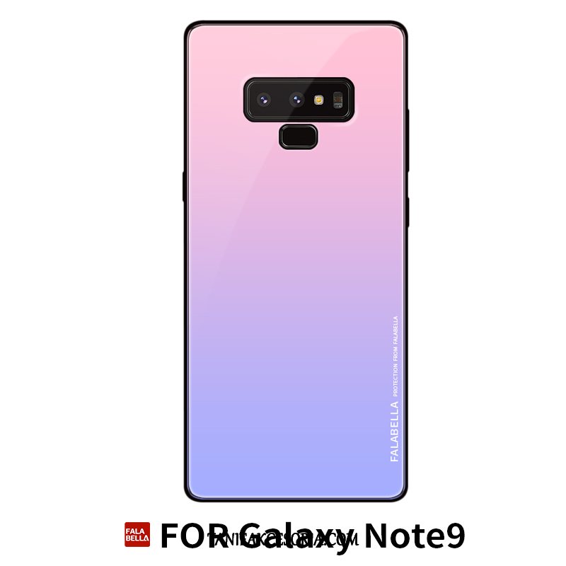 Etui Samsung Galaxy Note 9 Ochraniacz Kreatywne Anti-fall, Futerał Samsung Galaxy Note 9 Czerwony Gwiazda Wiszące Ozdoby