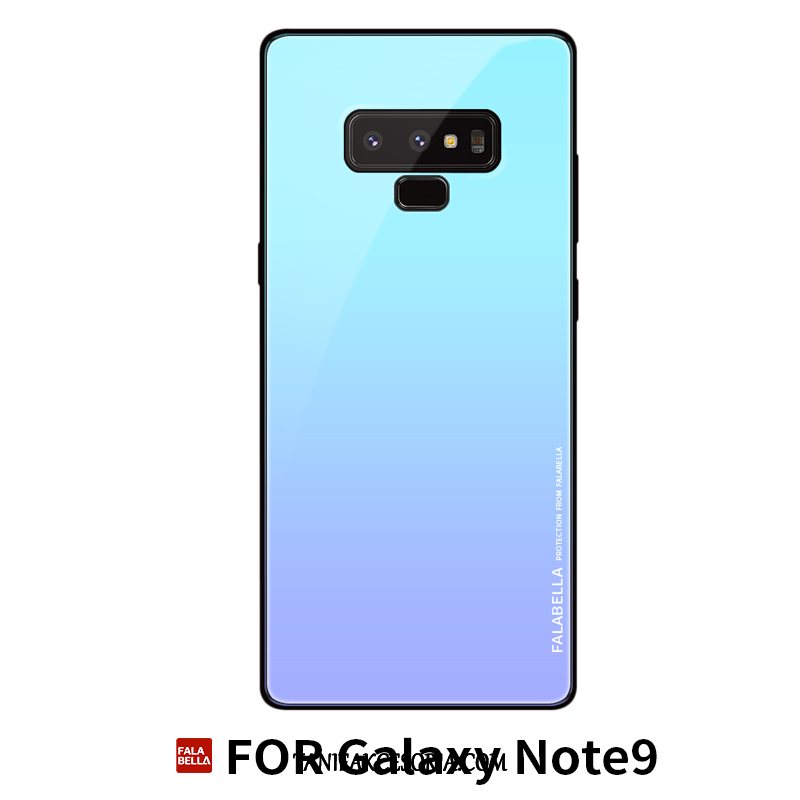 Etui Samsung Galaxy Note 9 Ochraniacz Kreatywne Anti-fall, Futerał Samsung Galaxy Note 9 Czerwony Gwiazda Wiszące Ozdoby