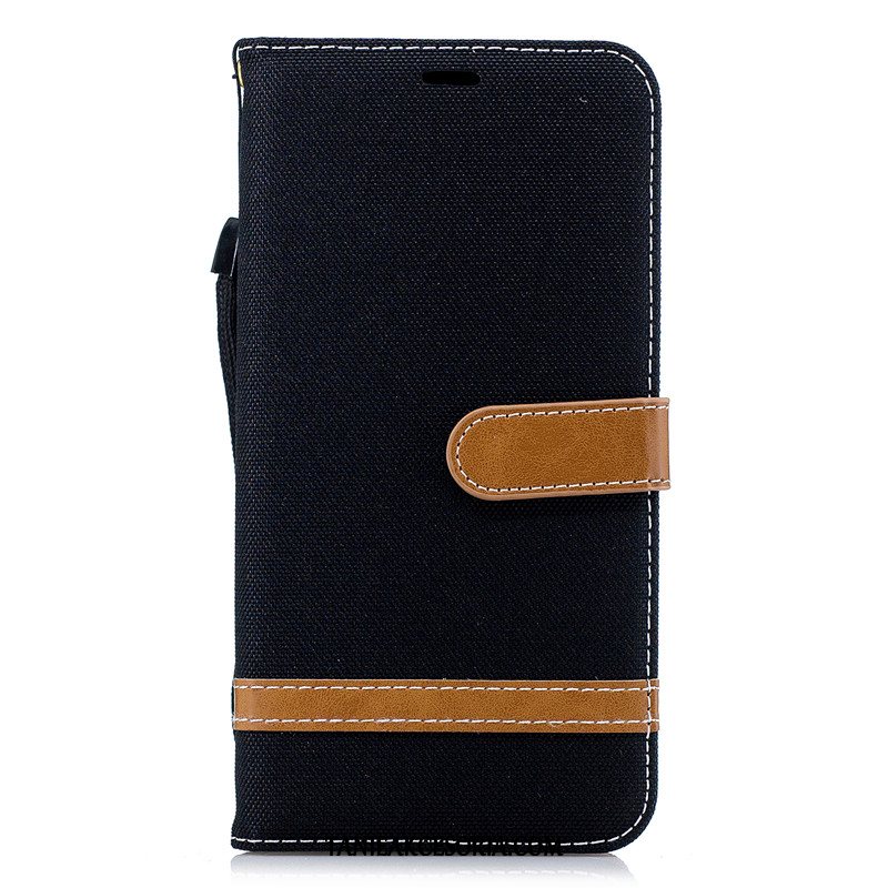 Etui Samsung Galaxy Note 9 Portfel All Inclusive Denim, Obudowa Samsung Galaxy Note 9 Telefon Komórkowy Gwiazda Ochraniacz Braun