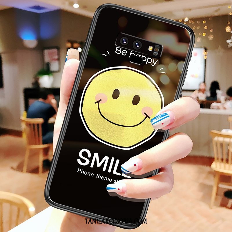 Etui Samsung Galaxy Note 9 Telefon Komórkowy Gwiazda Smile, Futerał Samsung Galaxy Note 9 Szkło Biały Tendencja