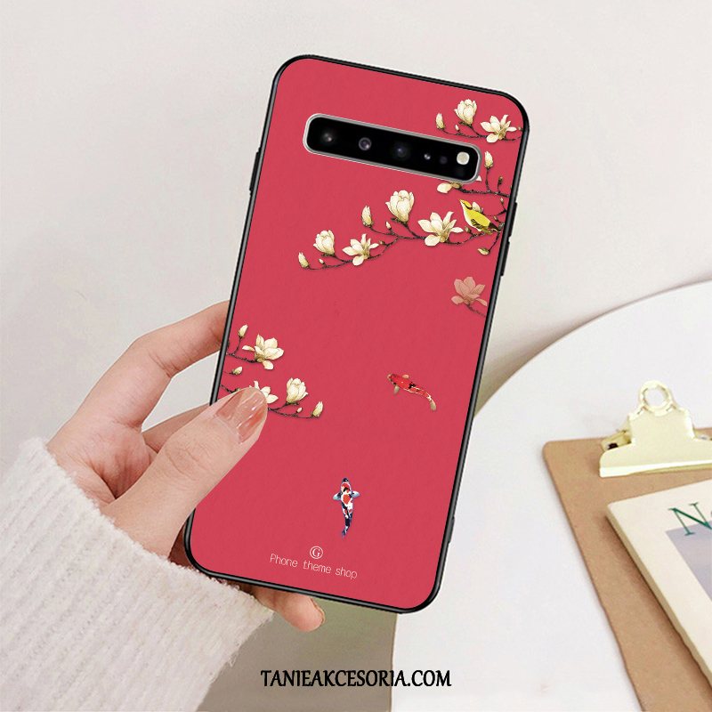 Etui Samsung Galaxy S10 5g Chiński Styl Ochraniacz Silikonowe, Futerał Samsung Galaxy S10 5g Sztuka All Inclusive Telefon Komórkowy