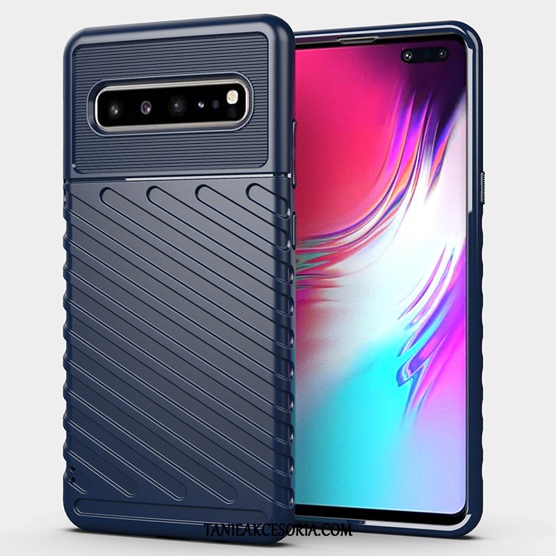 Etui Samsung Galaxy S10 5g Czarny Telefon Komórkowy Miękki, Futerał Samsung Galaxy S10 5g Gwiazda