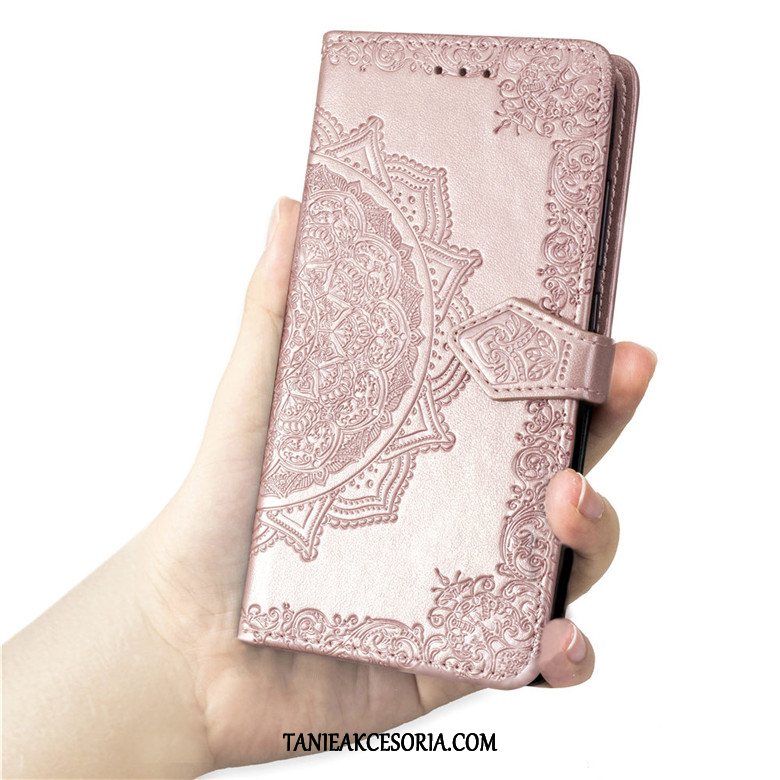 Etui Samsung Galaxy S10 5g Klapa Purpurowy Miękki, Pokrowce Samsung Galaxy S10 5g Silikonowe Gwiazda Skórzany Futerał