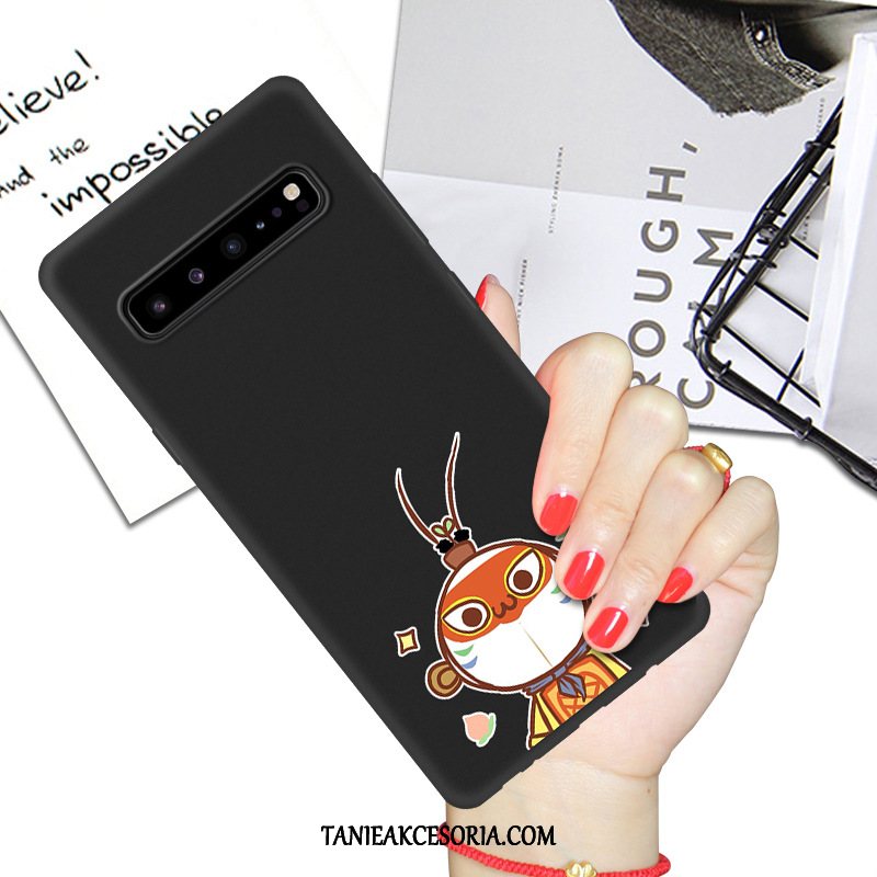 Etui Samsung Galaxy S10 5g Telefon Komórkowy Gwiazda Ochraniacz, Futerał Samsung Galaxy S10 5g Czerwony Netto Czarny Kreskówka