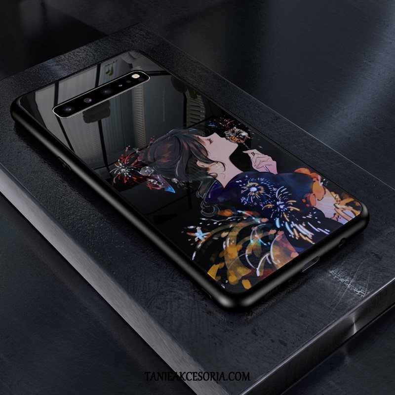 Etui Samsung Galaxy S10 5g Wzór Osobowość Ciemno Niebieski, Pokrowce Samsung Galaxy S10 5g Filmy Gwiazda Zakochani