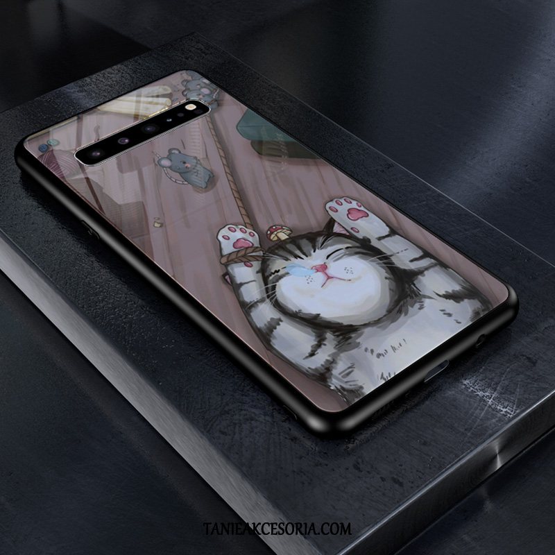 Etui Samsung Galaxy S10 5g Wzór Osobowość Ciemno Niebieski, Pokrowce Samsung Galaxy S10 5g Filmy Gwiazda Zakochani