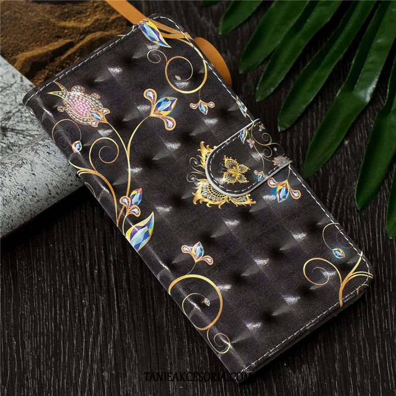 Etui Samsung Galaxy S10 All Inclusive Motyl Purpurowy, Futerał Samsung Galaxy S10 Klapa Silikonowe Kreskówka