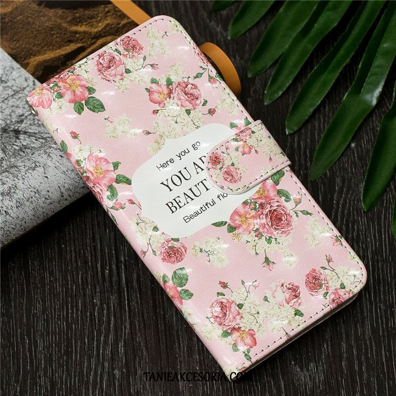 Etui Samsung Galaxy S10 All Inclusive Motyl Purpurowy, Futerał Samsung Galaxy S10 Klapa Silikonowe Kreskówka