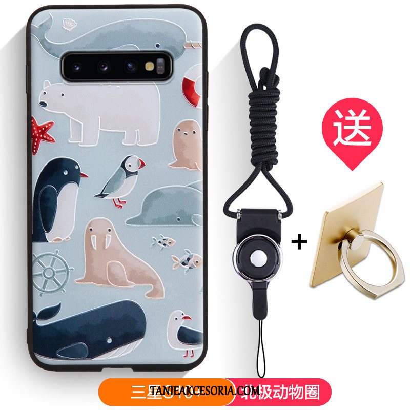 Etui Samsung Galaxy S10+ Anti-fall Miękki Różowe, Futerał Samsung Galaxy S10+ All Inclusive Tendencja Ochraniacz