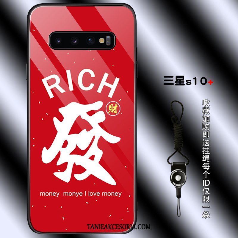 Etui Samsung Galaxy S10+ Bogactwo Tendencja Proste, Futerał Samsung Galaxy S10+ Telefon Komórkowy Silikonowe Ochraniacz