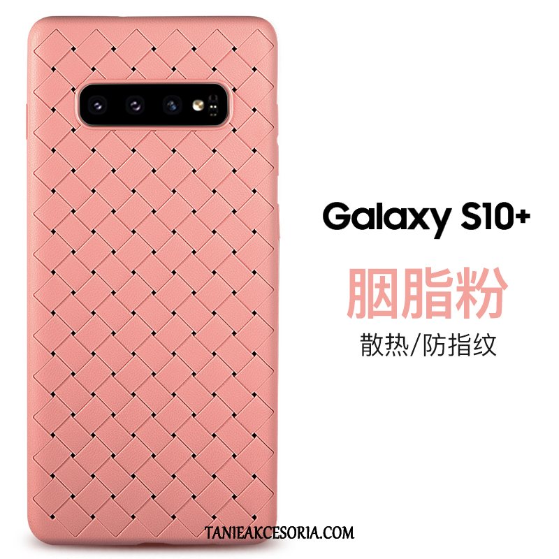 Etui Samsung Galaxy S10+ Gwiazda All Inclusive Przeplatane, Futerał Samsung Galaxy S10+ Oddychające Biznes Wysoki Koniec