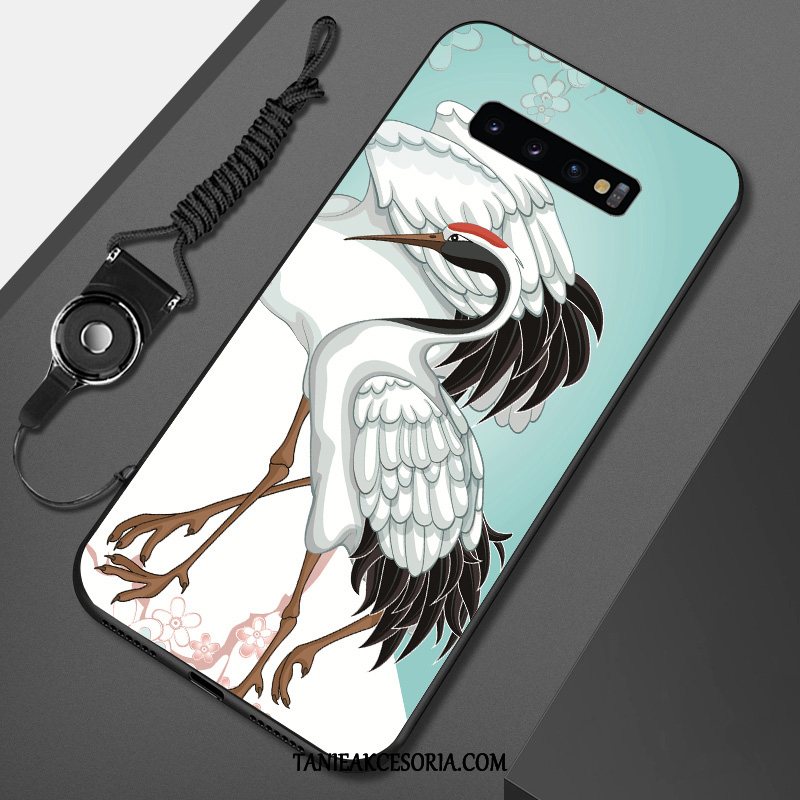 Etui Samsung Galaxy S10 Gwiazda Czarny Miękki, Obudowa Samsung Galaxy S10 Telefon Komórkowy All Inclusive Anti-fall