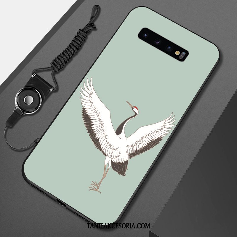 Etui Samsung Galaxy S10 Gwiazda Czarny Miękki, Obudowa Samsung Galaxy S10 Telefon Komórkowy All Inclusive Anti-fall