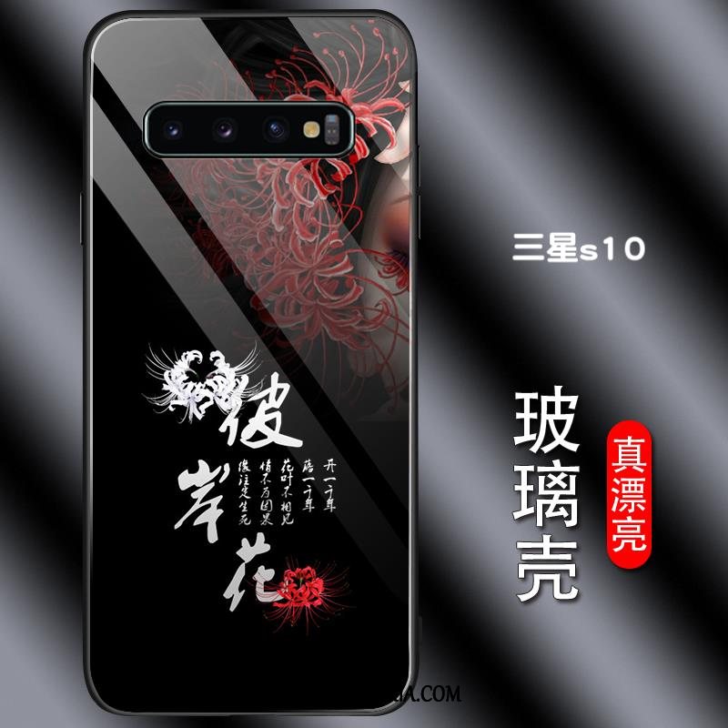 Etui Samsung Galaxy S10 Gwiazda Modna Marka Czarny, Futerał Samsung Galaxy S10 Telefon Komórkowy Silikonowe Sakura