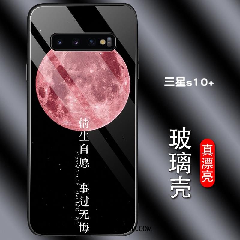 Etui Samsung Galaxy S10 Gwiazda Modna Marka Czarny, Futerał Samsung Galaxy S10 Telefon Komórkowy Silikonowe Sakura