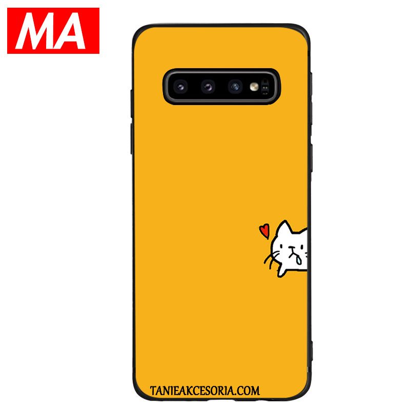 Etui Samsung Galaxy S10+ Gwiazda Silikonowe Cukierek, Pokrowce Samsung Galaxy S10+ Ładny Miękki Zielony