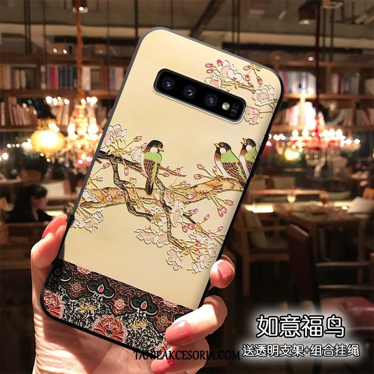 Etui Samsung Galaxy S10+ Gwiazda Telefon Komórkowy All Inclusive, Obudowa Samsung Galaxy S10+ Osobowość Świeży Wiatr