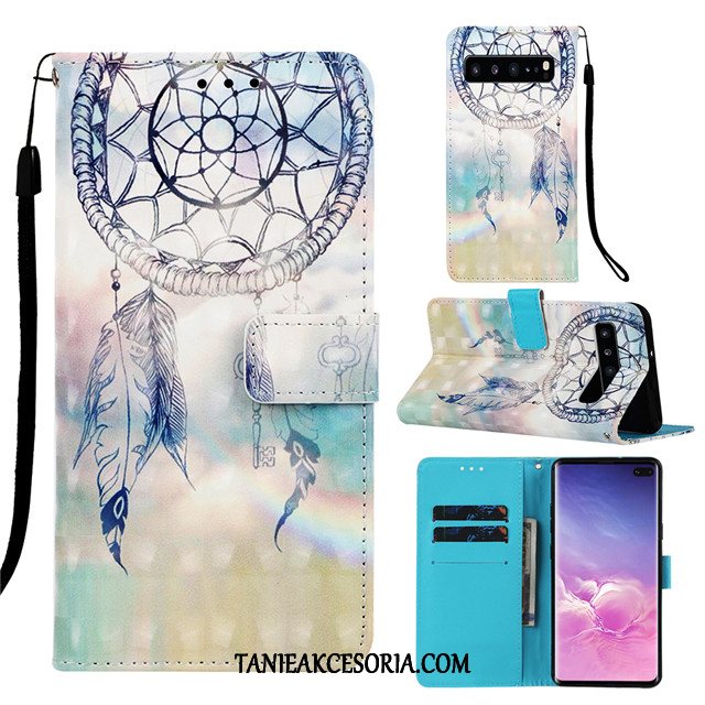 Etui Samsung Galaxy S10 Gwiazda Zielony Tendencja, Pokrowce Samsung Galaxy S10 Ochraniacz Telefon Komórkowy All Inclusive