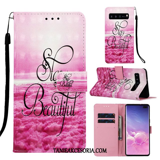 Etui Samsung Galaxy S10 Gwiazda Zielony Tendencja, Pokrowce Samsung Galaxy S10 Ochraniacz Telefon Komórkowy All Inclusive