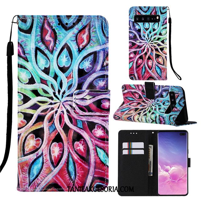 Etui Samsung Galaxy S10 Gwiazda Zielony Tendencja, Pokrowce Samsung Galaxy S10 Ochraniacz Telefon Komórkowy All Inclusive