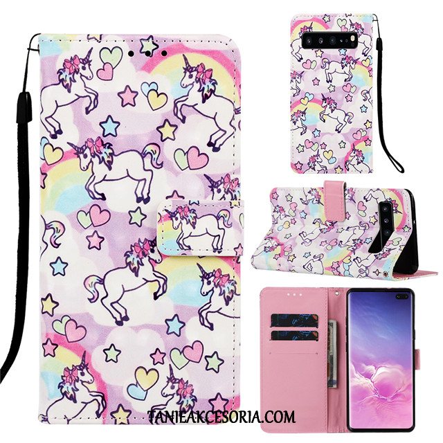 Etui Samsung Galaxy S10 Gwiazda Zielony Tendencja, Pokrowce Samsung Galaxy S10 Ochraniacz Telefon Komórkowy All Inclusive