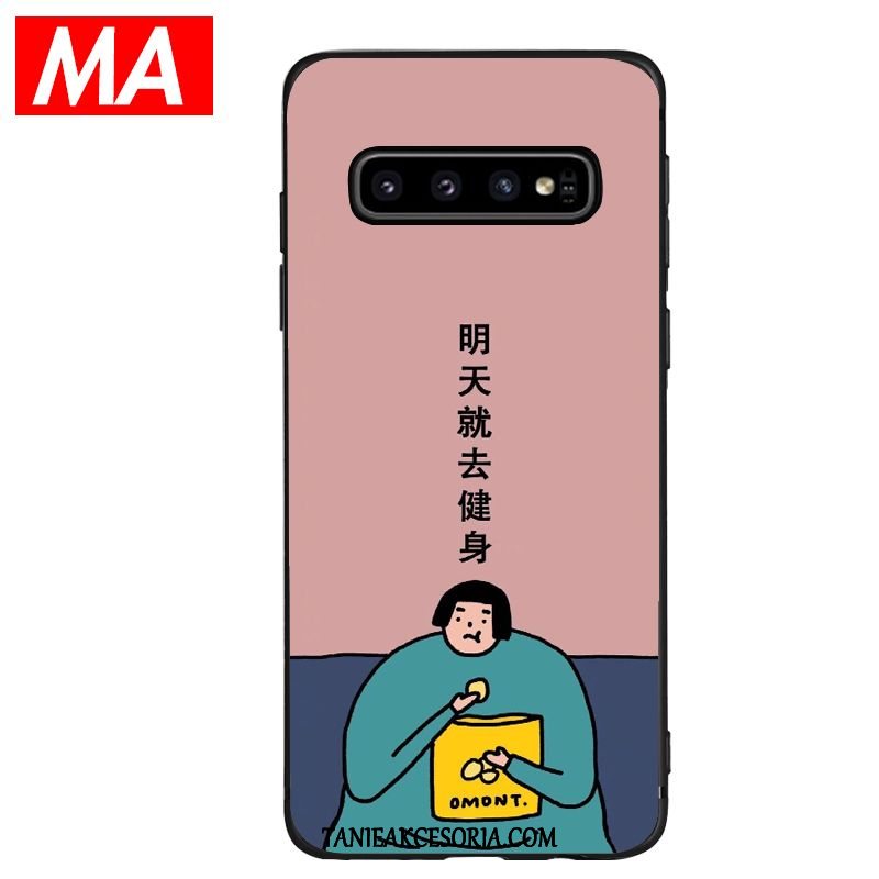 Etui Samsung Galaxy S10+ Krótkie Telefon Komórkowy Gruba, Obudowa Samsung Galaxy S10+ Gwiazda Purpurowy Wiatr