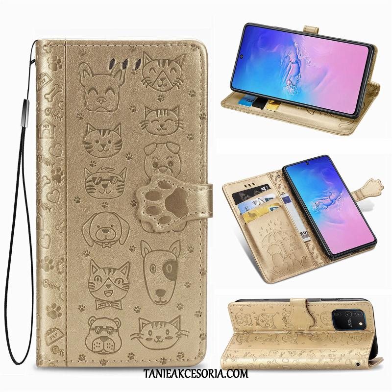 Etui Samsung Galaxy S10 Lite Skórzany Futerał Telefon Komórkowy Zielony, Pokrowce Samsung Galaxy S10 Lite Klapa Gwiazda Piękny