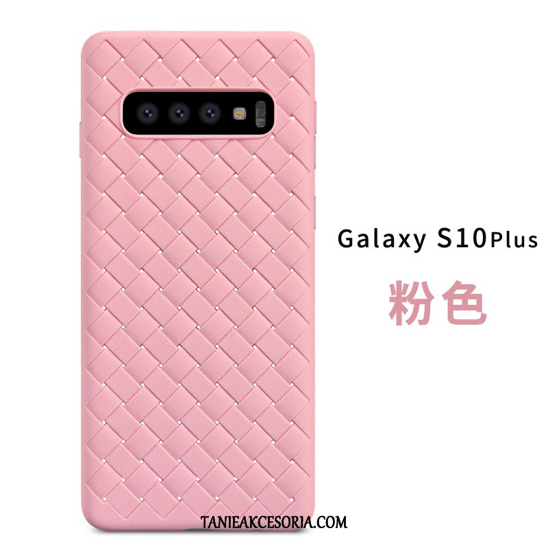 Etui Samsung Galaxy S10+ Miękki Biznes Anti-fall, Obudowa Samsung Galaxy S10+ Antypoślizgowe Skóra Proste Braun