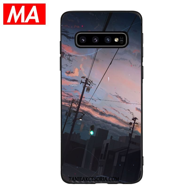 Etui Samsung Galaxy S10+ Miękki Telefon Komórkowy Szary, Obudowa Samsung Galaxy S10+ Gwiazda Wieczorowa Silikonowe