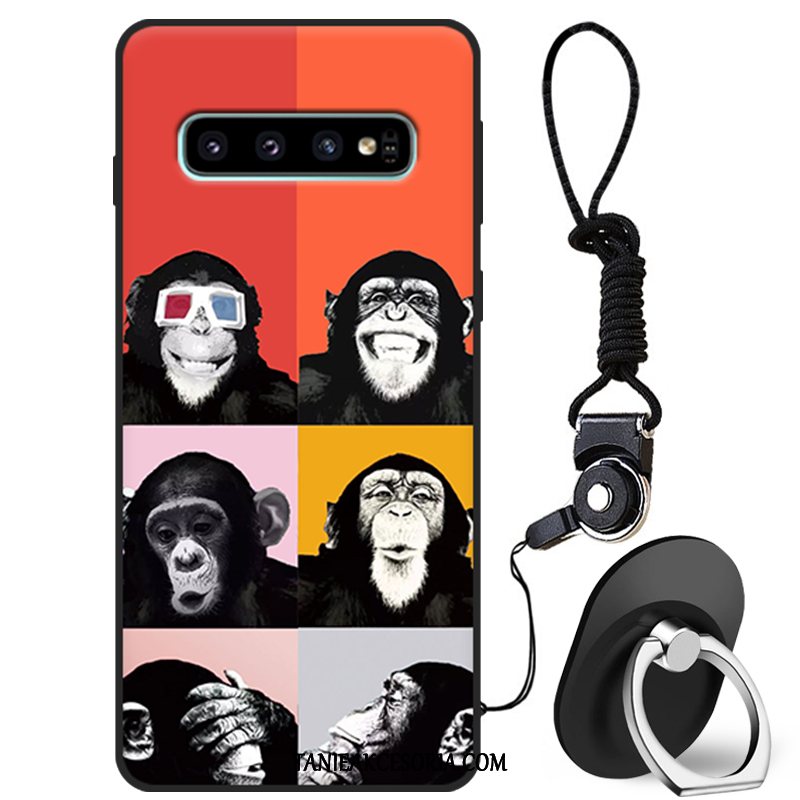 Etui Samsung Galaxy S10 Silikonowe Gwiazda Modna Marka, Obudowa Samsung Galaxy S10 Anti-fall Szary Telefon Komórkowy