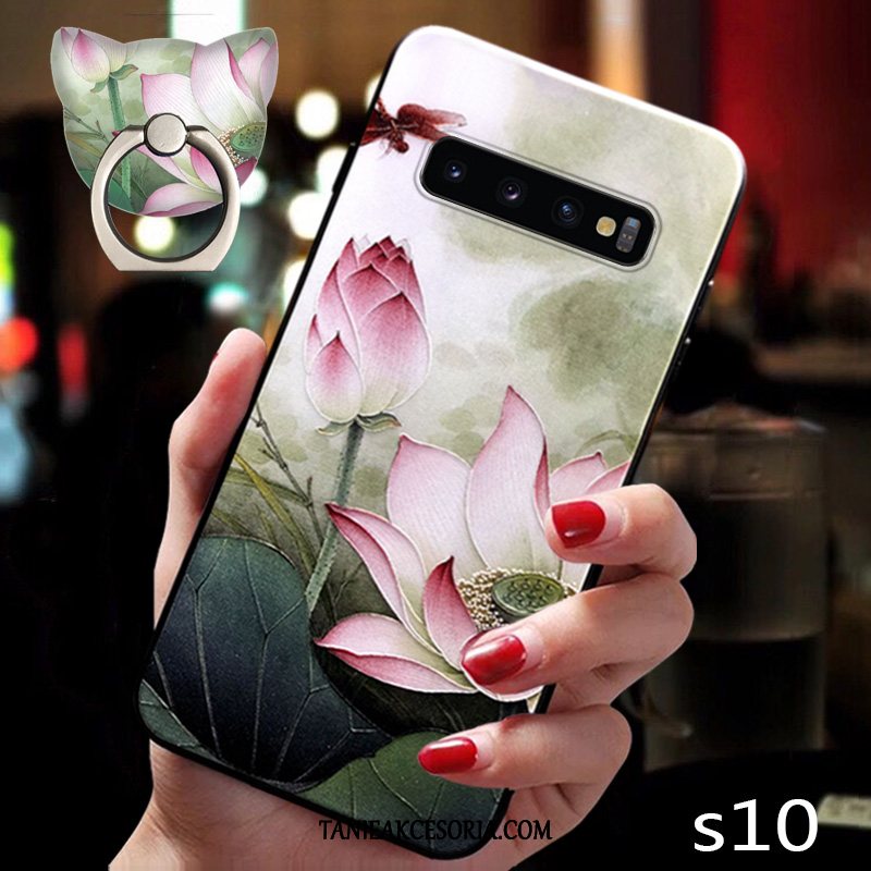 Etui Samsung Galaxy S10 Silikonowe Kreatywne All Inclusive, Obudowa Samsung Galaxy S10 Tendencja Biały Anti-fall