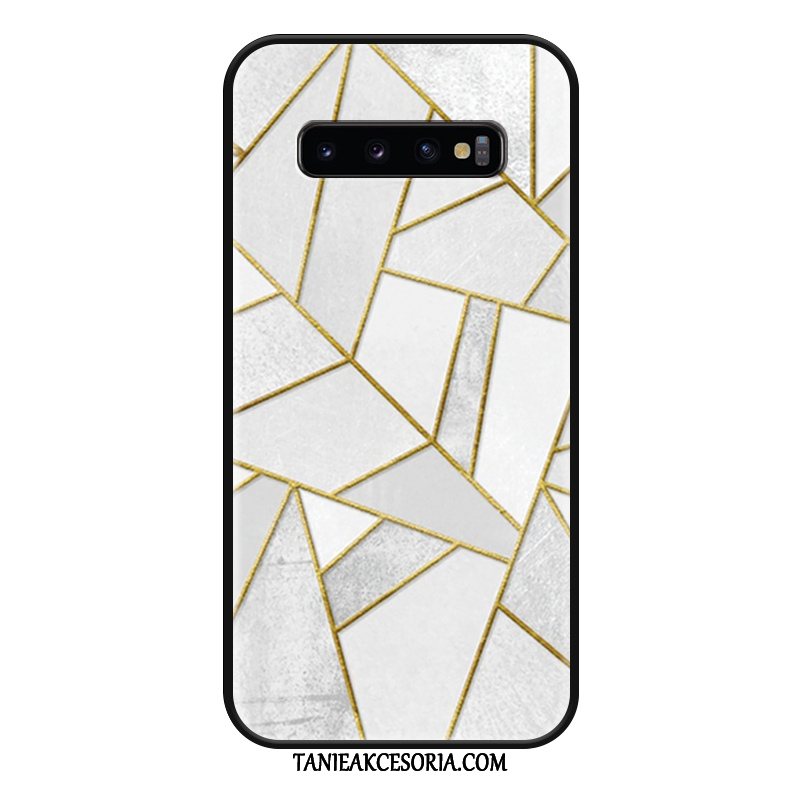 Etui Samsung Galaxy S10+ Silikonowe Telefon Komórkowy Gwiazda, Futerał Samsung Galaxy S10+ Kreatywne Geometria Trójwymiarowy