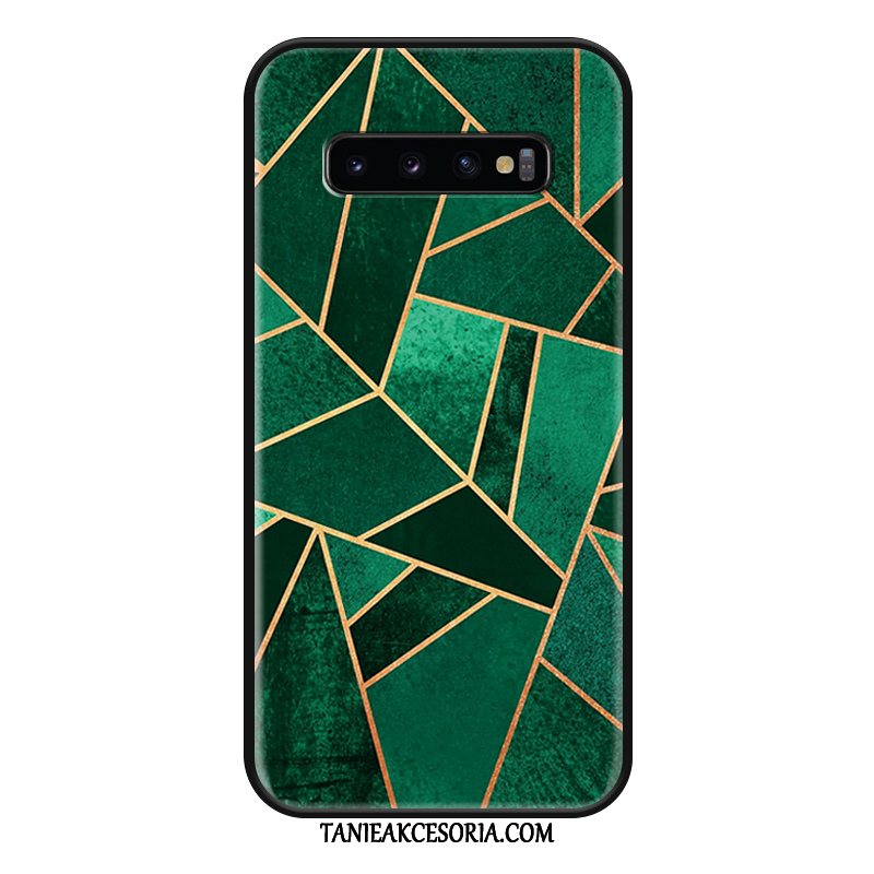 Etui Samsung Galaxy S10+ Silikonowe Telefon Komórkowy Gwiazda, Futerał Samsung Galaxy S10+ Kreatywne Geometria Trójwymiarowy