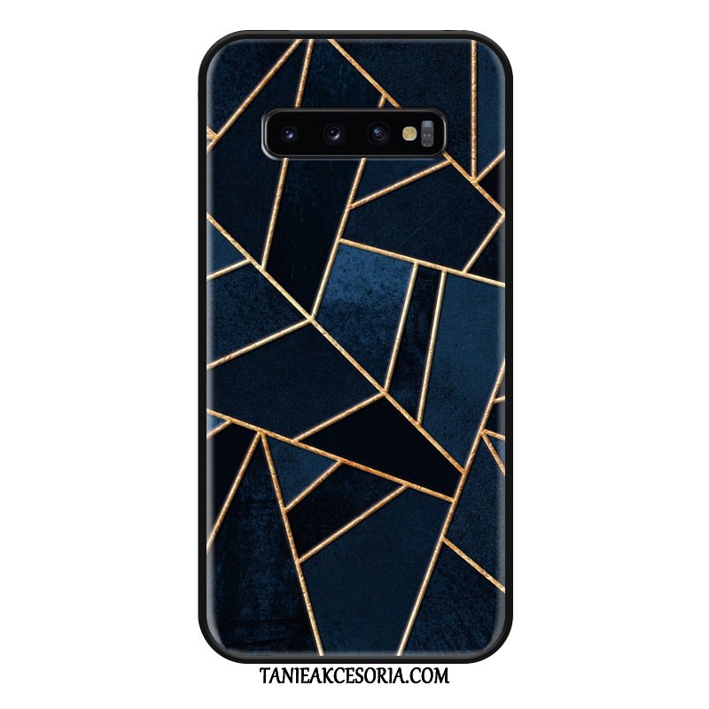 Etui Samsung Galaxy S10+ Silikonowe Telefon Komórkowy Gwiazda, Futerał Samsung Galaxy S10+ Kreatywne Geometria Trójwymiarowy