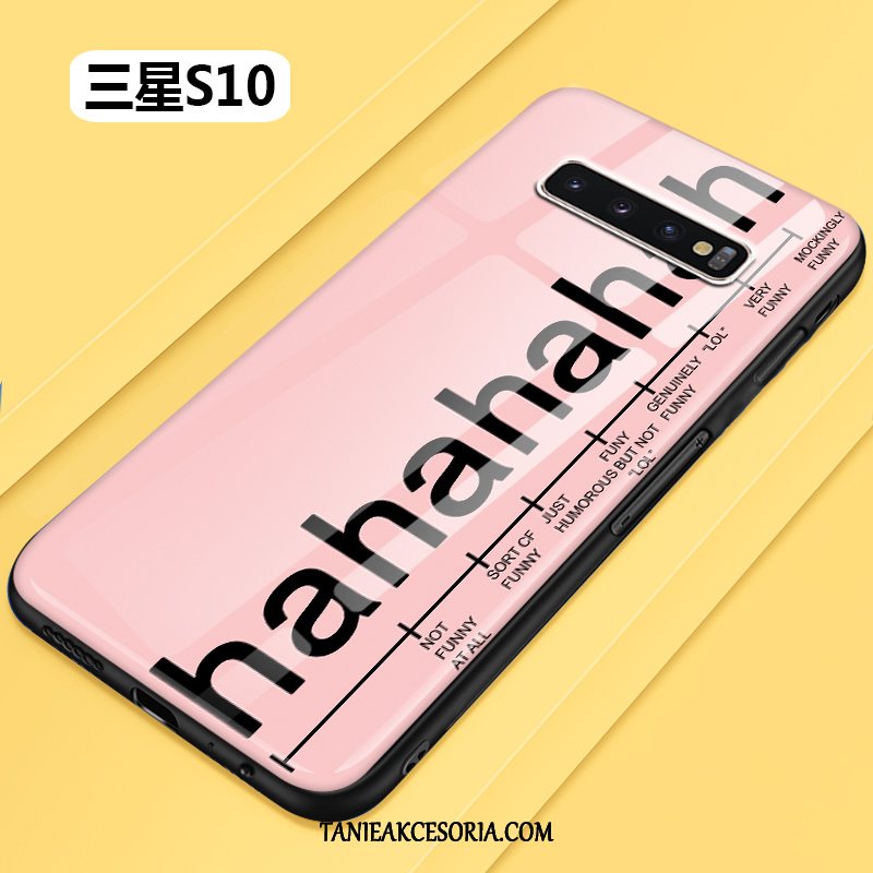 Etui Samsung Galaxy S10 Szkło All Inclusive Kreskówka, Pokrowce Samsung Galaxy S10 Moda Mały Trudno