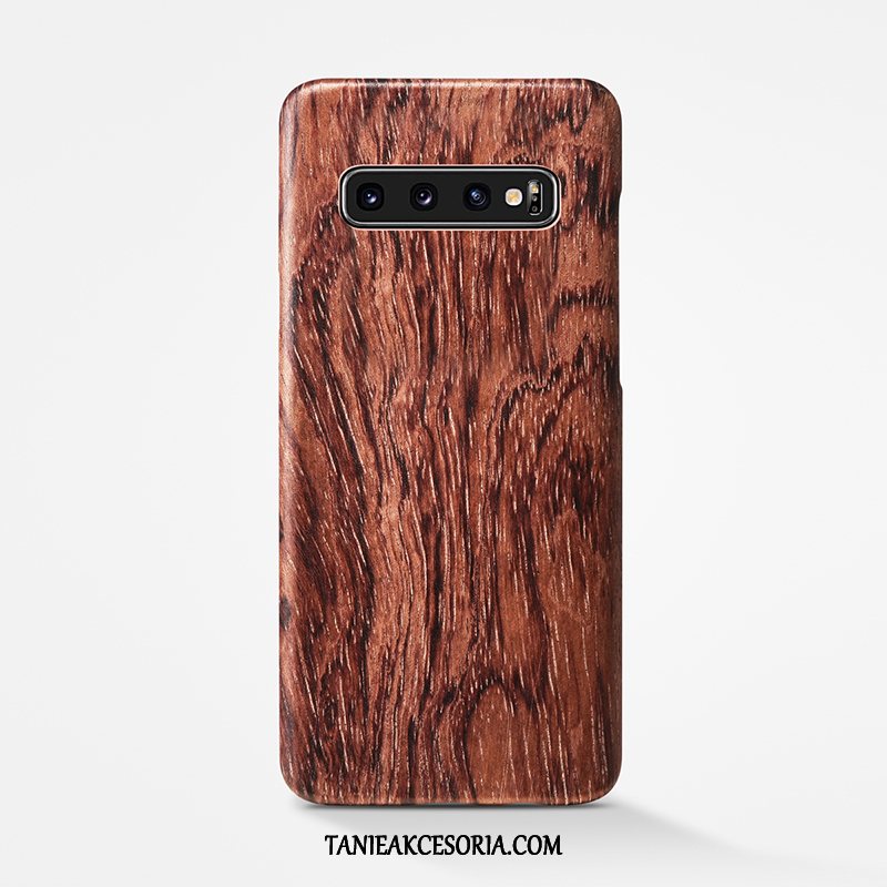 Etui Samsung Galaxy S10+ Telefon Komórkowy Cienkie Tylna Pokrywa, Pokrowce Samsung Galaxy S10+ Czarny All Inclusive Nubuku