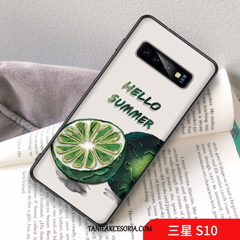 Etui Samsung Galaxy S10 Telefon Komórkowy Gwiazda Ochraniacz, Obudowa Samsung Galaxy S10 Niebieski Osobowość Chłodny