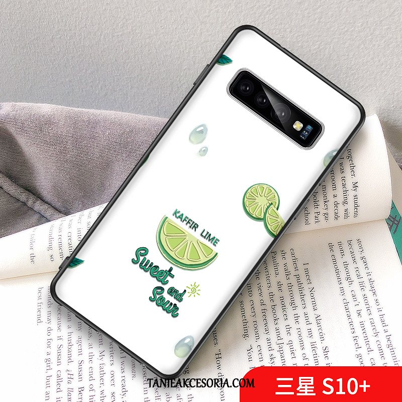 Etui Samsung Galaxy S10+ Zielony Świeży Gwiazda, Pokrowce Samsung Galaxy S10+ Ochraniacz Mały Telefon Komórkowy