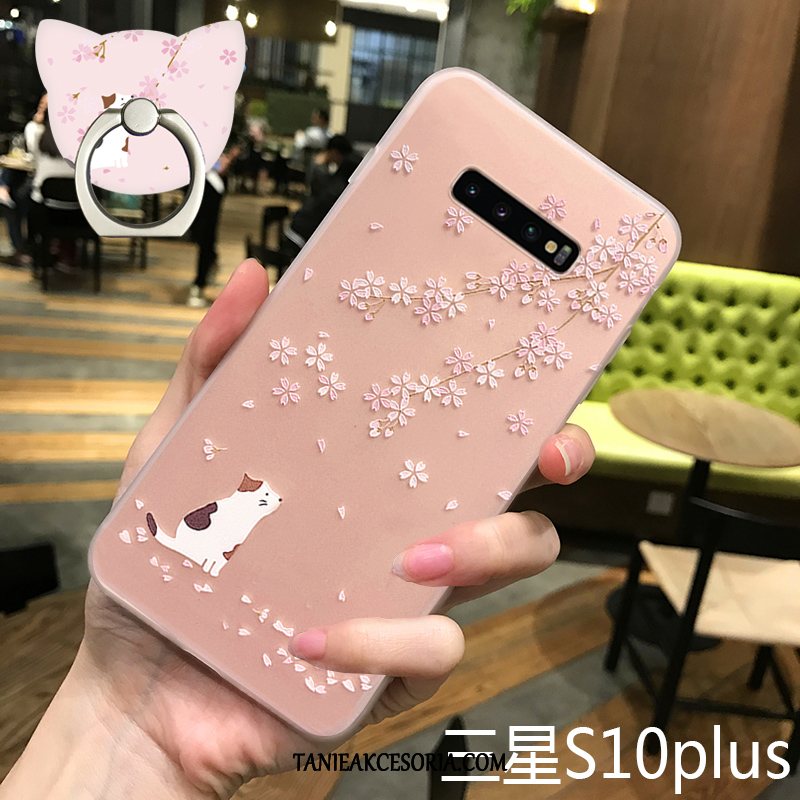 Etui Samsung Galaxy S10+ Świeży Silikonowe Miękki, Pokrowce Samsung Galaxy S10+ Przezroczysty Nubuku All Inclusive