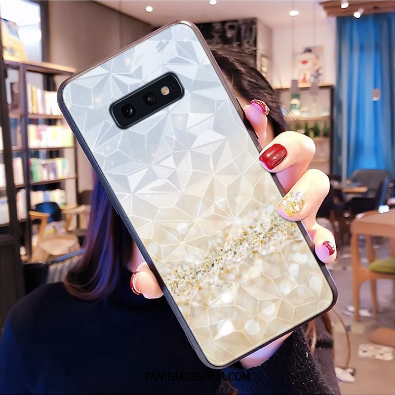 Etui Samsung Galaxy S10e All Inclusive Gwiazda Telefon Komórkowy, Obudowa Samsung Galaxy S10e Wzór Kształt Diamentu Purpurowy