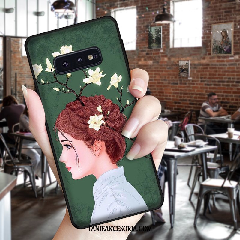 Etui Samsung Galaxy S10e Anti-fall Miękki Gwiazda, Obudowa Samsung Galaxy S10e Wiatr Europa Purpurowy