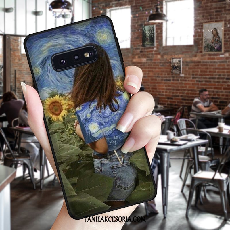 Etui Samsung Galaxy S10e Anti-fall Miękki Gwiazda, Obudowa Samsung Galaxy S10e Wiatr Europa Purpurowy