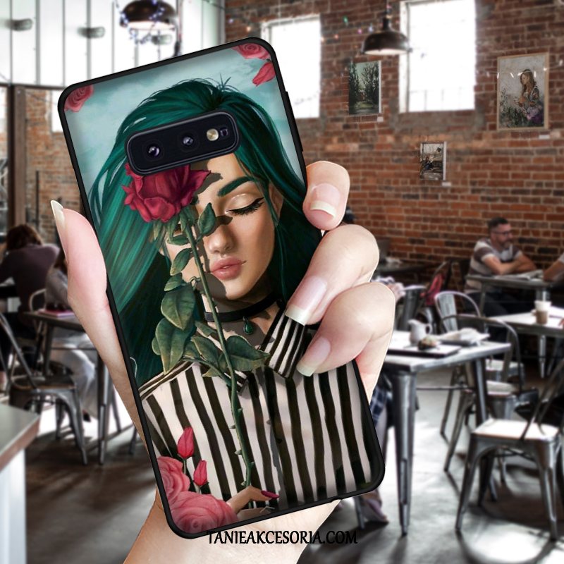 Etui Samsung Galaxy S10e Anti-fall Miękki Gwiazda, Obudowa Samsung Galaxy S10e Wiatr Europa Purpurowy