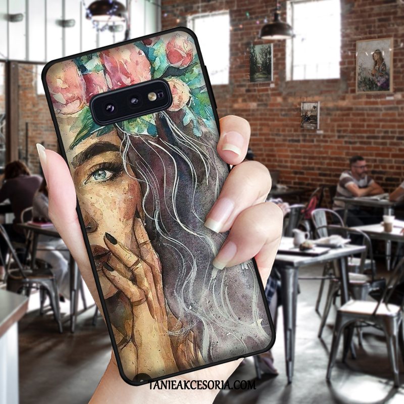 Etui Samsung Galaxy S10e Anti-fall Miękki Gwiazda, Obudowa Samsung Galaxy S10e Wiatr Europa Purpurowy