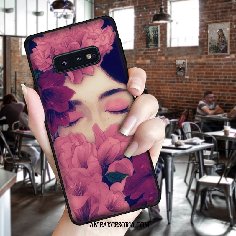 Etui Samsung Galaxy S10e Anti-fall Miękki Gwiazda, Obudowa Samsung Galaxy S10e Wiatr Europa Purpurowy