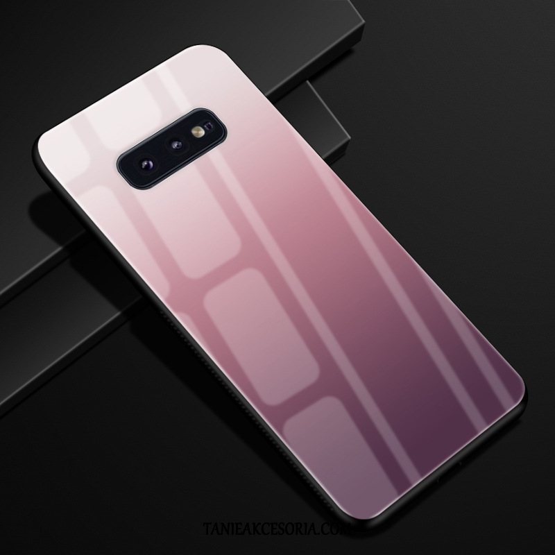 Etui Samsung Galaxy S10e Gwiazda Szkło Ochraniacz, Obudowa Samsung Galaxy S10e Dostosowane Telefon Komórkowy Purpurowy