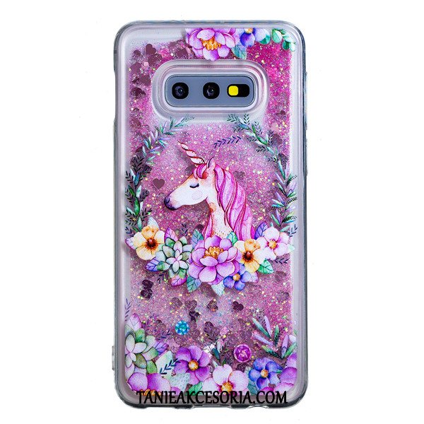 Etui Samsung Galaxy S10e Quicksand Tendencja Gwiazda, Pokrowce Samsung Galaxy S10e Telefon Komórkowy Różowe Kreskówka