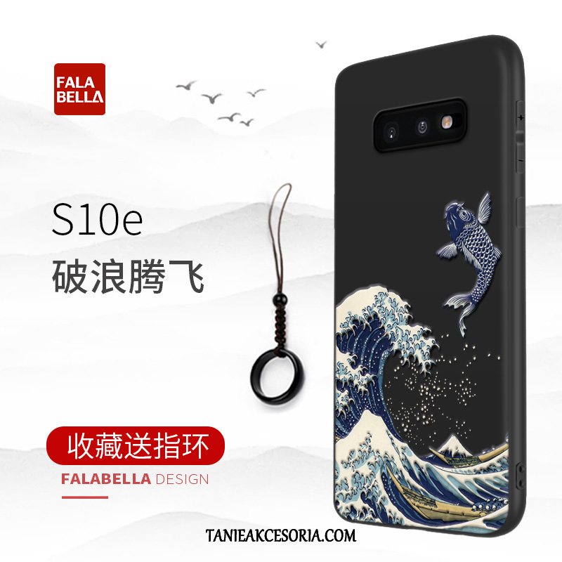 Etui Samsung Galaxy S10e Telefon Komórkowy Ochraniacz Miękki, Obudowa Samsung Galaxy S10e Gwiazda Czarny