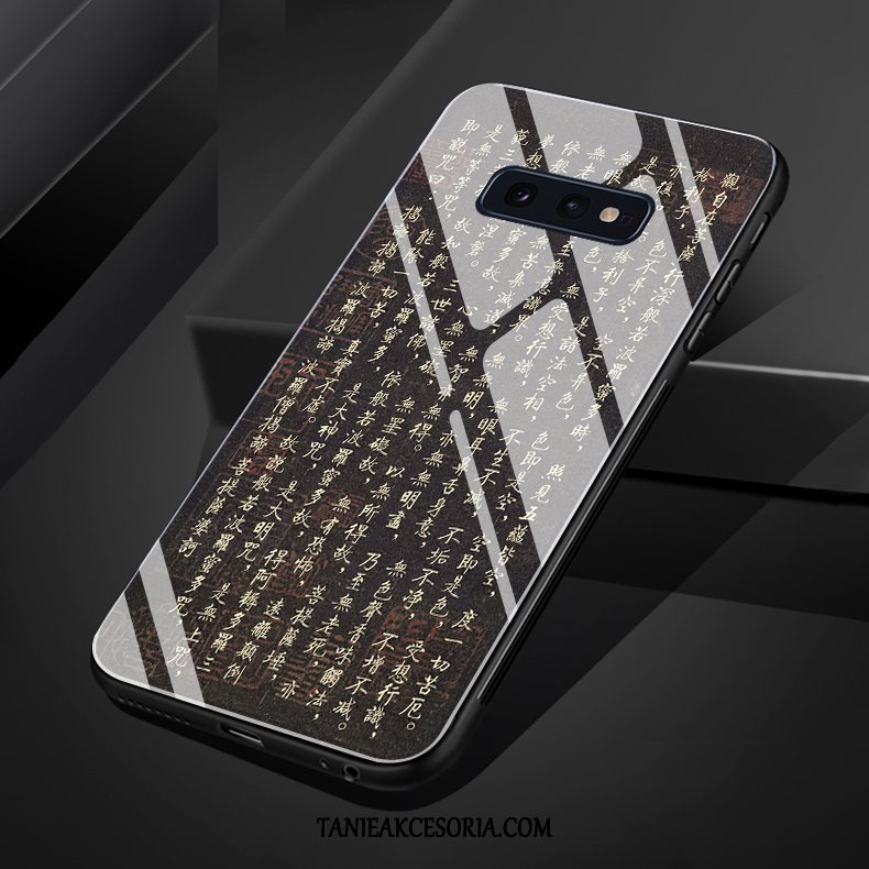 Etui Samsung Galaxy S10e Telefon Komórkowy Vintage Osobowość, Obudowa Samsung Galaxy S10e Szkło Młodzież Chiński Styl