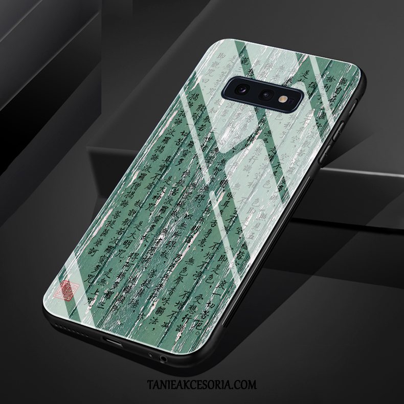 Etui Samsung Galaxy S10e Telefon Komórkowy Vintage Osobowość, Obudowa Samsung Galaxy S10e Szkło Młodzież Chiński Styl